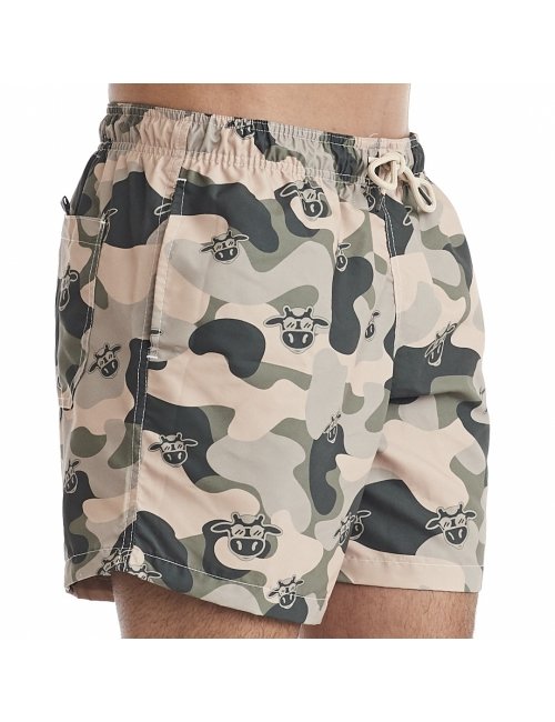 Short Masculino Praia Verde Camuflado 