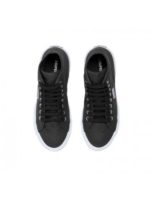 Superga Unissex 2795 Cotu Classic Cano Alto - Black
