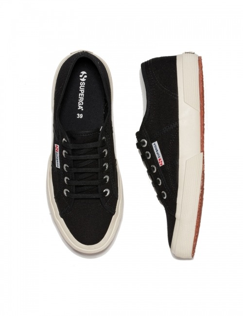 Superga Unissex 2750 Cotu Classic Black