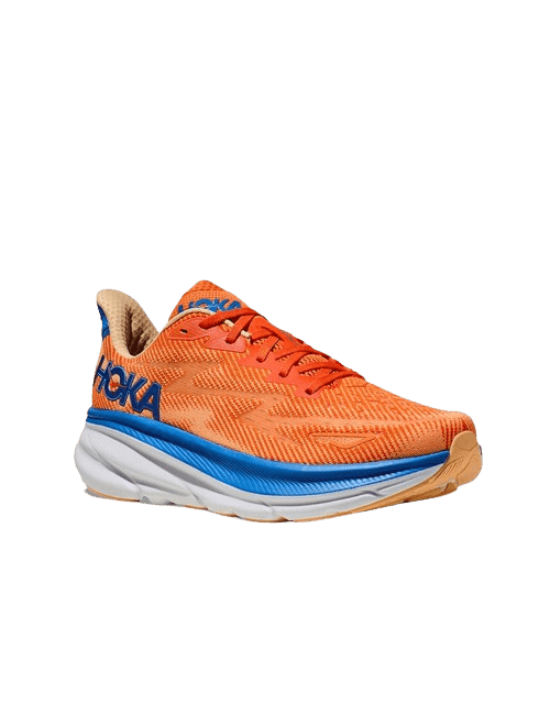 Tênis Hoka Clifton 9 Masculino - Laranja