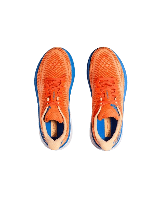 Tênis Hoka Clifton 9 Masculino - Laranja