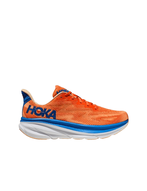 Tênis Hoka Clifton 9 Masculino - Laranja