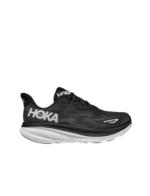Tênis Hoka Clifton 9 Masculino - Preto e Branco