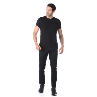 Calça Sarja Alfaiataria Clássica Elastano - Preto