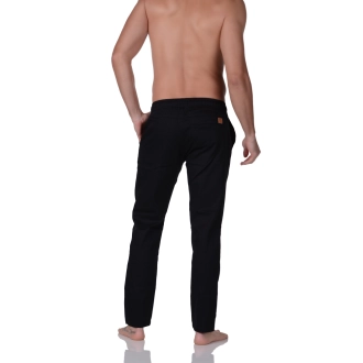 Calça Sarja Cós Elastico Easy Fit Preta