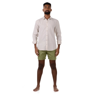 Camisa de Linho Vaca Lôca Bege 