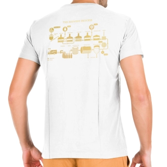 Camiseta Branca Ipa da Vaca  com nossa receita