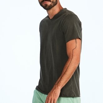 Camiseta Estonada sem Barra - Chumbo