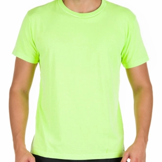 Camiseta Unissex Básica Vaca Lôca Verde Limão