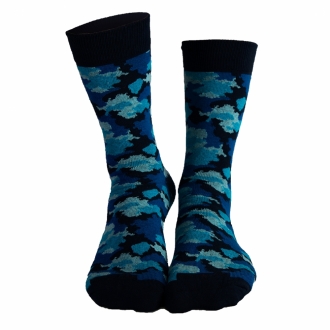 Meias Vaca Lôca - Camuflada Mar