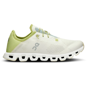 On Running Cloud Coast 5 Feminino Ivory Acacia