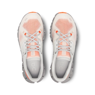 On Running Cloud X 3 Feminino Ivory Alloy