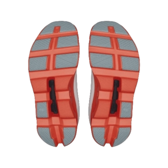 On Running Cloudmonster Feminino White Flame