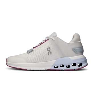 On Running Cloudnova Flux Feminino Undyed-White Heather