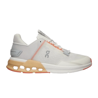 On Running Cloudnova Flux Feminino Undyed-White Savannah