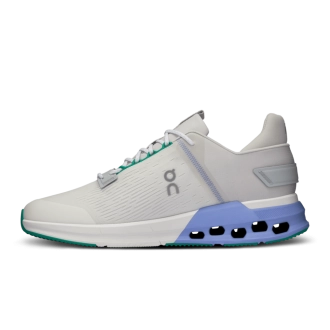On Running Cloudnova Flux Masculino Undyed White Neptune