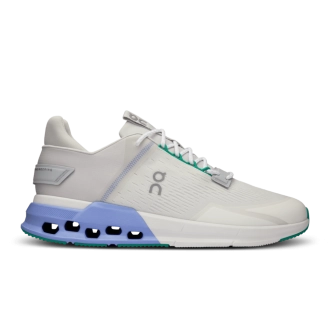 On Running Cloudnova Flux Masculino Undyed White Neptune