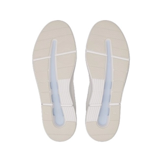 On Running The Roger Advantage Masculino White Fossil