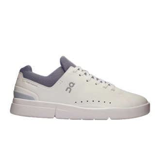 On Running The Roger Advantage Masculino White Fossil