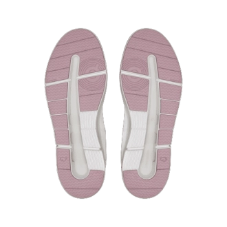 On Running The Roger Clubhouse Feminino White Mauve