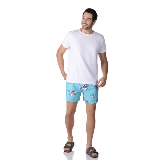 Short Masculino Praia Tifany Vaca Lôca