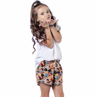 Short Infantil Praia Feminino Personnes Blandine 