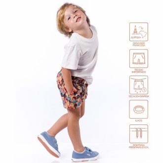 Short Infantil Praia Masculino Personnes Blandine