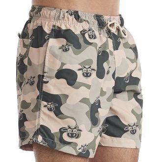 Short Masculino Praia Verde Camuflado 