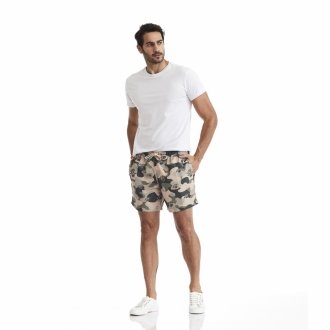 Short Masculino Praia Verde Camuflado 
