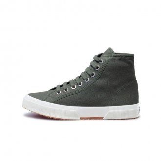 Superga Unissex 2795 Cotu Classic Cano Alto - Oliva