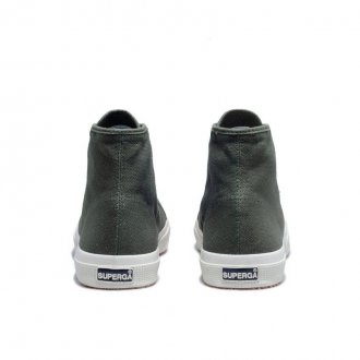 Superga Unissex 2795 Cotu Classic Cano Alto - Oliva