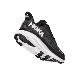Tênis Hoka Clifton 9 Masculino - Preto e Branco