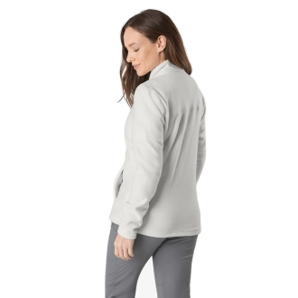 The North Face - Fleece Feminino Glacier Full Zip White Dune