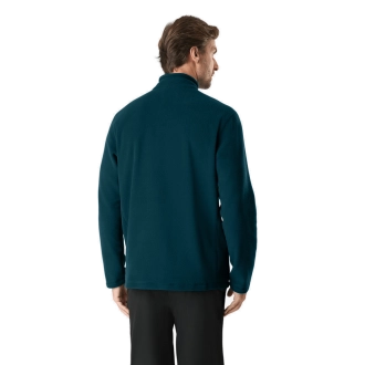 The North Face - Fleece Masculino Glacier 1/4 Zip Midnight Petrol