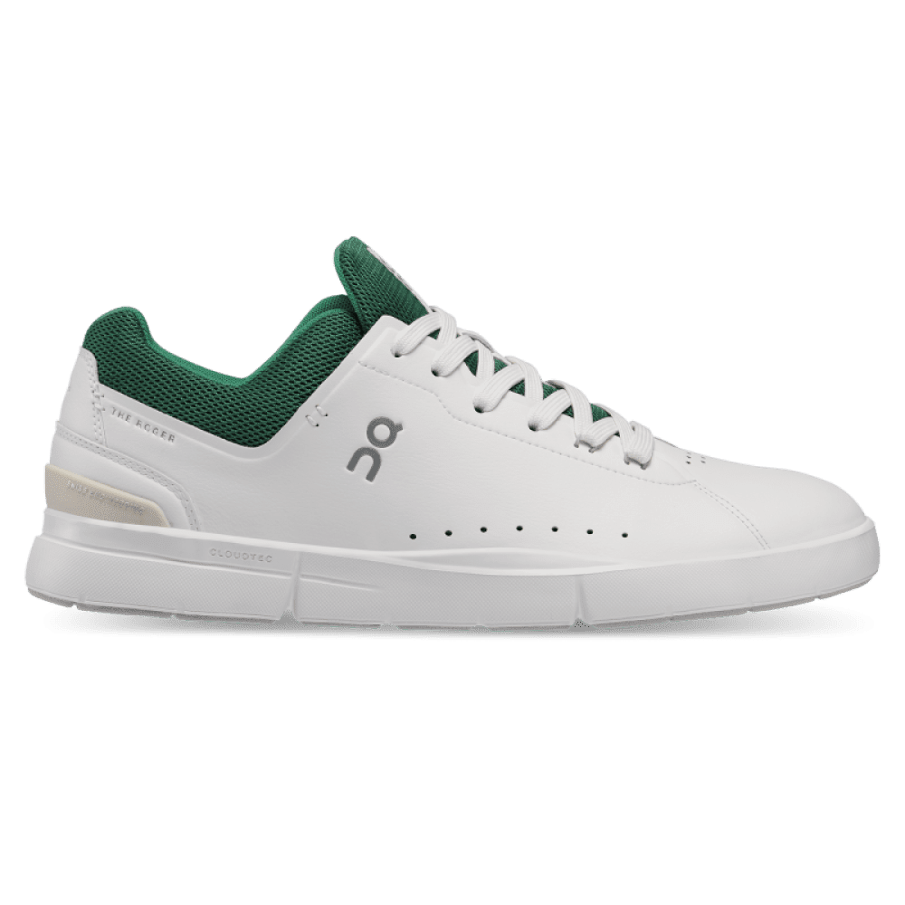 On Running The Roger Advantage Masculino White Green 