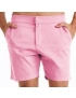 Bermuda Masculina Sarja Elástico Smart Fit Rosa