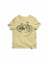 Camiseta Bike Amarelo