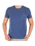 Camiseta Masculina Bolso Básica Azul Marinho 