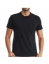 Camiseta Masculina Bolso Preta - Básica