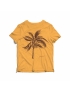 Camiseta Coqueiro Infantil - Amarela