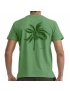 Camiseta Coqueiro Masculina - Verde Escuro