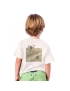 Camiseta Infantil Meme Da Vaca - Off White