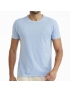 Camiseta Masculina Básica - Azul Claro