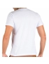 Camiseta Masculina Básica Gola V - Branca 