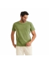 Camiseta Masculina Básica Verde Abacate