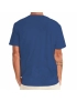 Camiseta Masculina Estonada Básica Azul