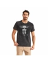 Camiseta Masculina Mad Cow Preto Reativo