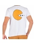 Camiseta Masculina Pac-Man Branca