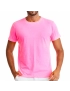 Camiseta Unissex Básica Vaca Lôca Rosa Neon