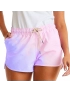 Short Feminino Praia Camaleão Switch Color Lavanda Cós Elástico 